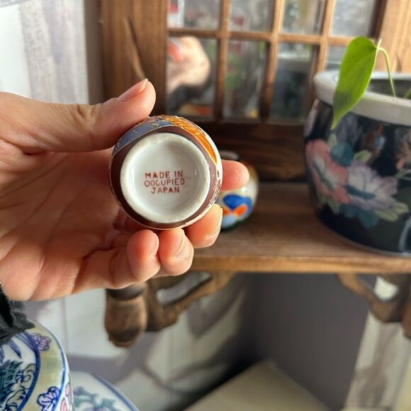 3 Small Satsuma Vases - Made In Japan - - Picture 3 of 16